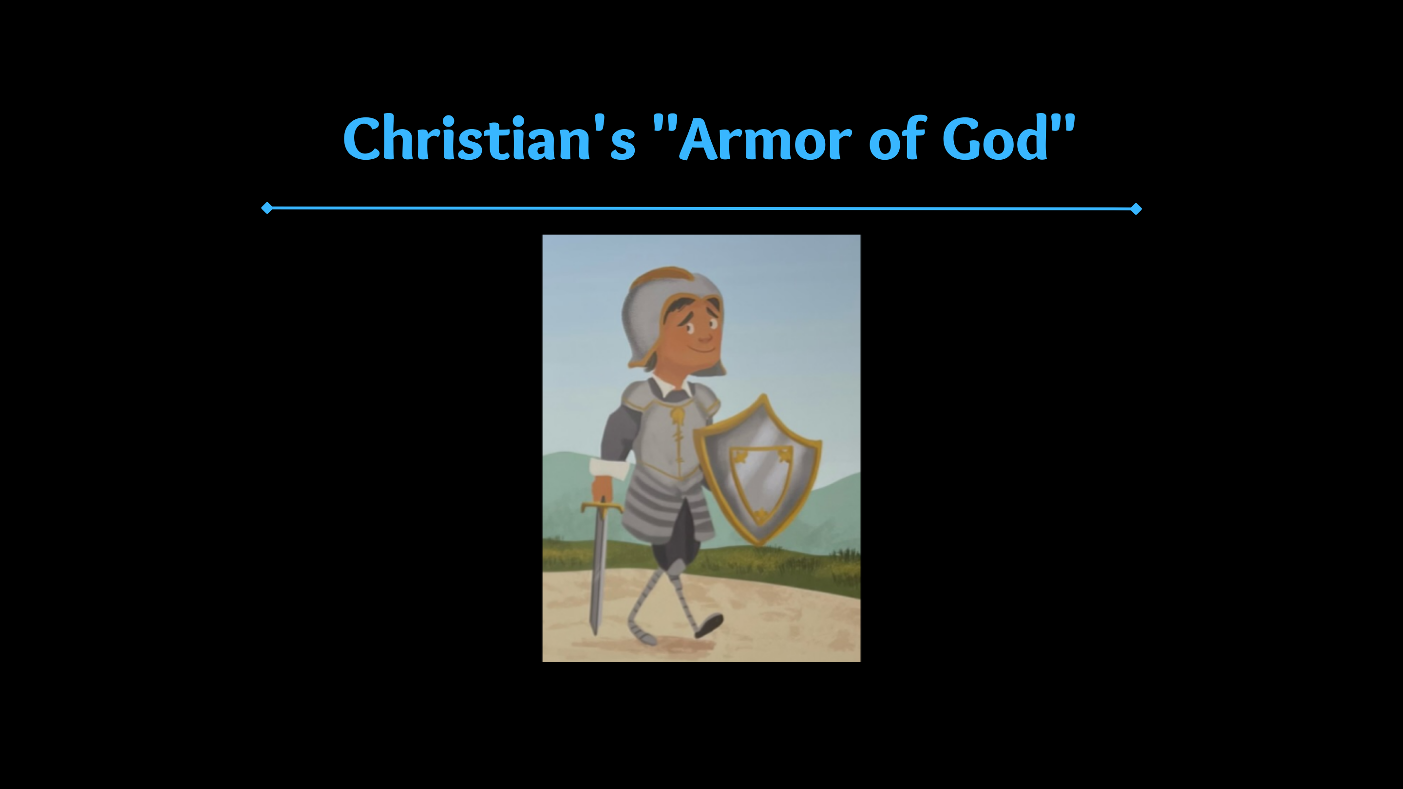 Modern Guide of Christian's Armor of God in Little Pilgrim's Progress - Father Abraham