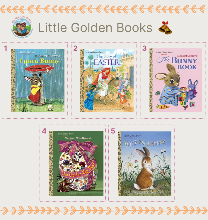 Easter Gift Ideas Little Golden Books - Big Sky Life Books